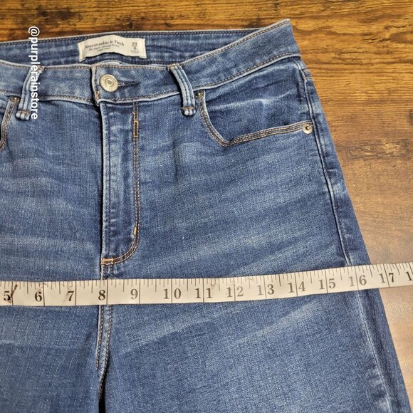Abercrombie & Fitch Jeans 8 S Curve Love Super Skinny Ankle High Rise - Picture 6 of 10